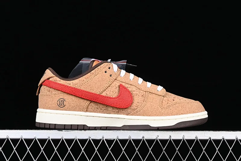 All categories Nk SB Dunk series Nk SB Dunk Low low-top sneakers Clot x Nk Dunk SB Low "Cork" cork joint model SB low-top casual sneakers FN0317-121
